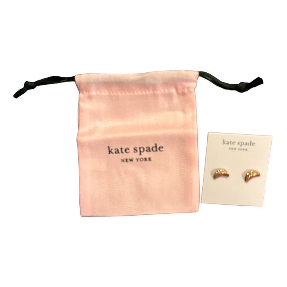 Kate Spade Fruit Salad Pave Grapefruit Studs Earrings - Picture 3 of 5